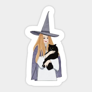 Halloween witch Sticker